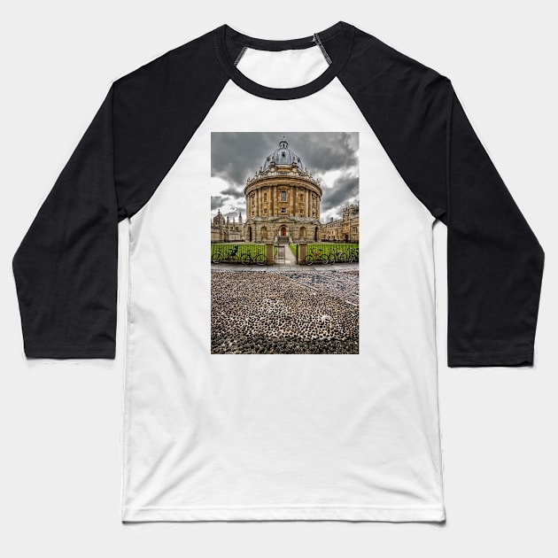 Radcliffe Camera - Oxford Baseball T-Shirt by cagiva85